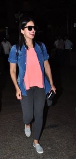 Sunny Leone snapped at airport on 4th July 2016